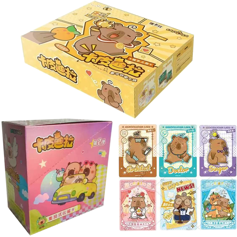 Board Game Simple - 2025 كابيبارا بطاقة متعة CCG أنيمي