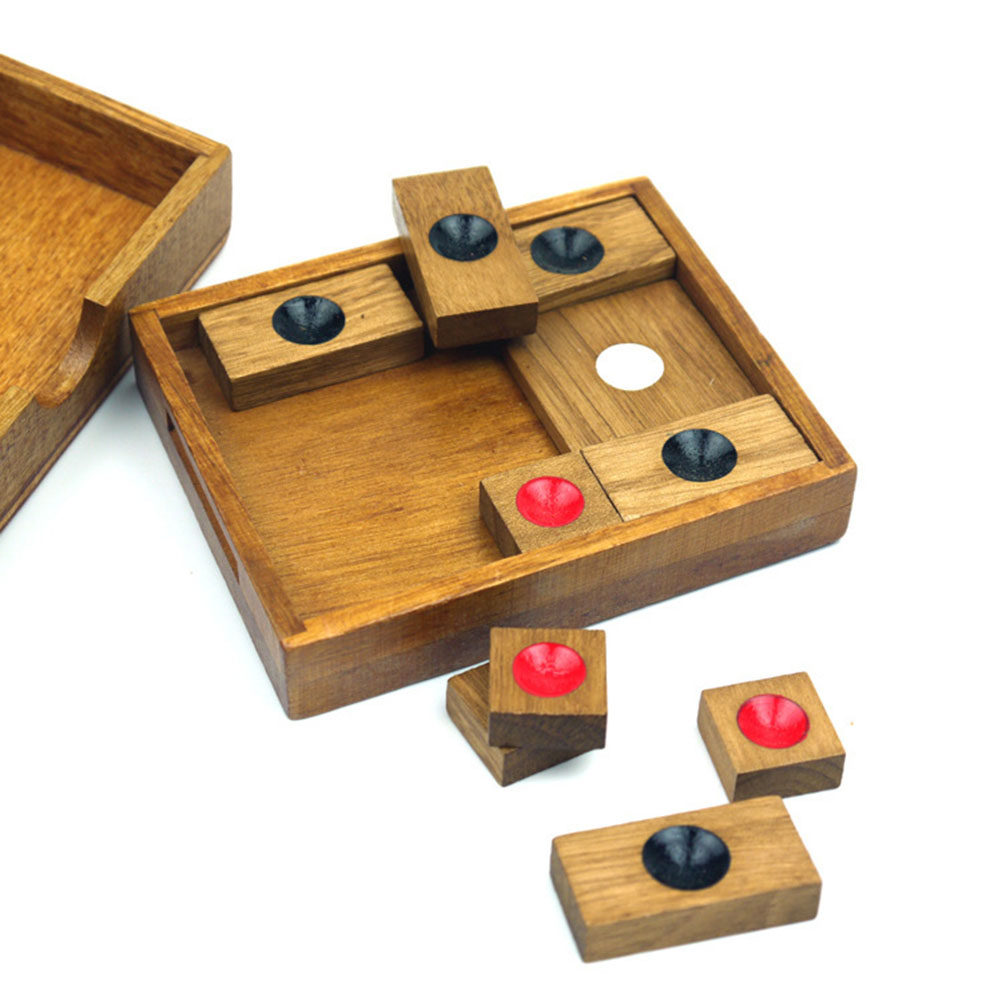 Board Game Family - مجموعة شطرنج دائرية النقاط من قطعة