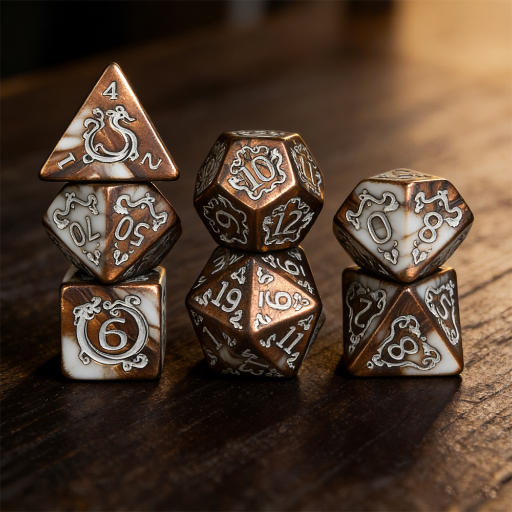 DND النرد 7 قطعة/المجموعة التن - مراجعة Board Game Pandemic وسعره