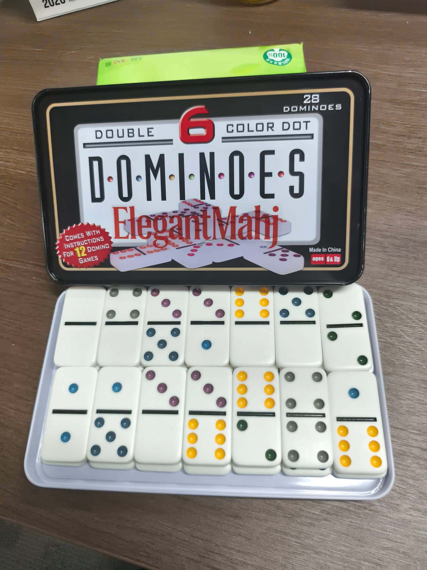 مجموعة دومينو ماهج الأنيقة مزد - مراجعة Board Game Family وسعره