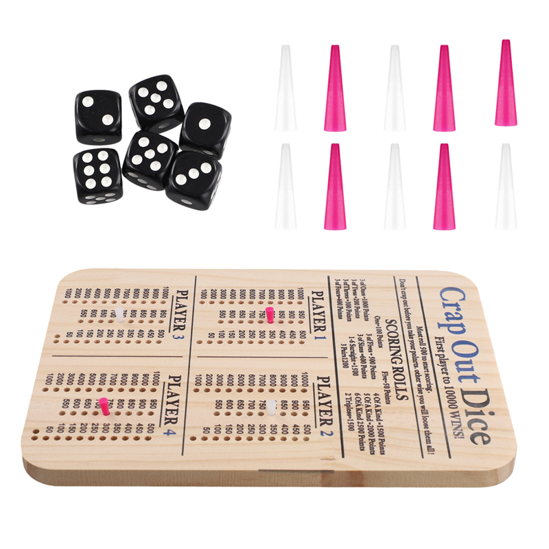 لوحة تسجيل النقاط الخشبية للعب - مراجعة Board Game Family وسعره